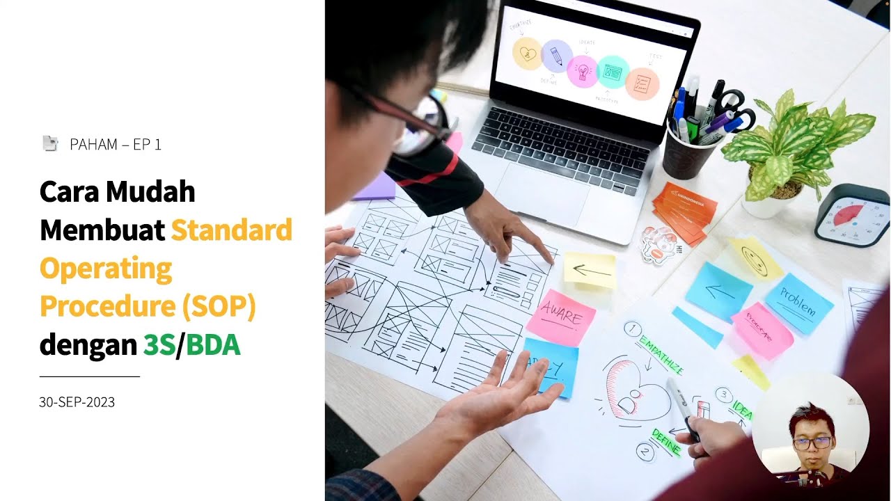 PAHAM MANAJEMEN Ep1 (Slide) – Cara Mudah Membuat Standard Operating Procedure SOP dengan 3S/BDA